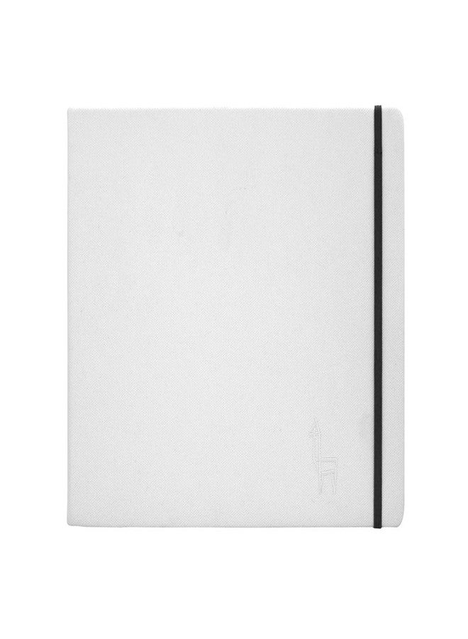 Etchr A4 Landscape Sketchbook - Cold Press Mixed Media 100% Cotton - Hardcover Drawing Book 8.3"x11.7" With 52 Pages - Customizable Cover - Image 1